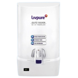 Glitz Silver RO+UF+Mineraliser Water Purifier